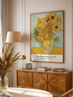 Sonnenblumen Vase expressionistisch