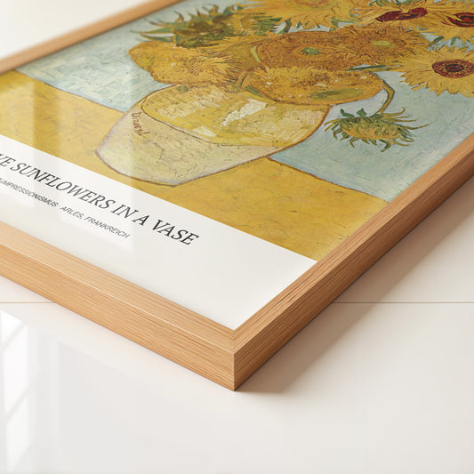 Sonnenblumen Vase expressionistisch