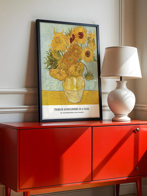 Sonnenblumen Vase expressionistisch