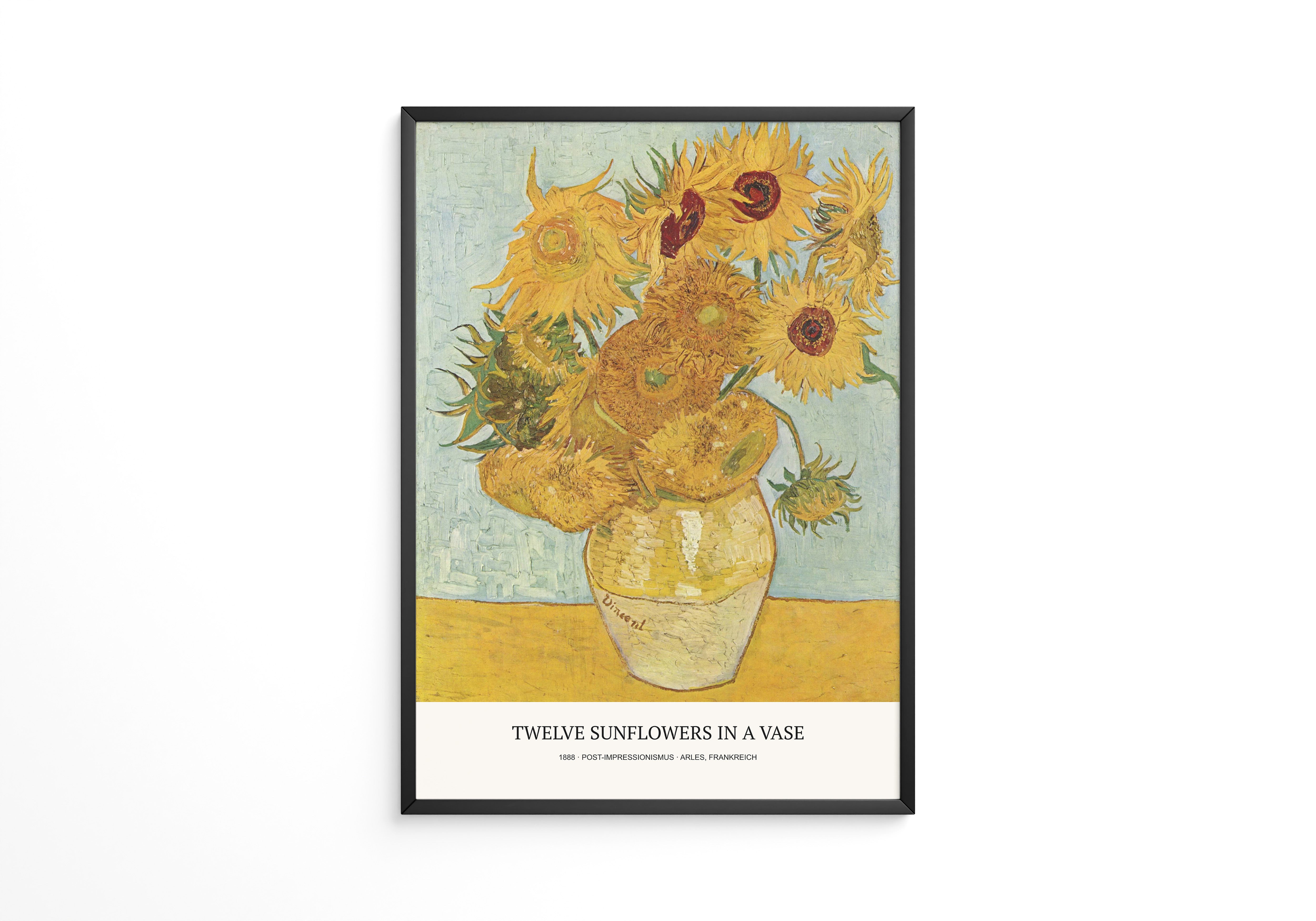 Sonnenblumen Vase expressionistisch