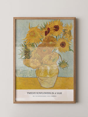 Sonnenblumen Vase expressionistisch