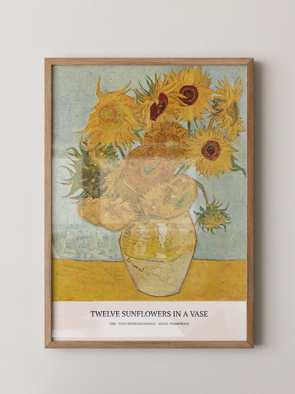 Sonnenblumen Vase expressionistisch