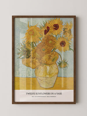 Sonnenblumen Vase expressionistisch