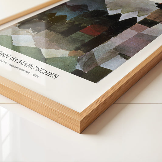 Berglandschaft Aquarell abstrakt