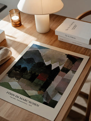 Berglandschaft Aquarell abstrakt