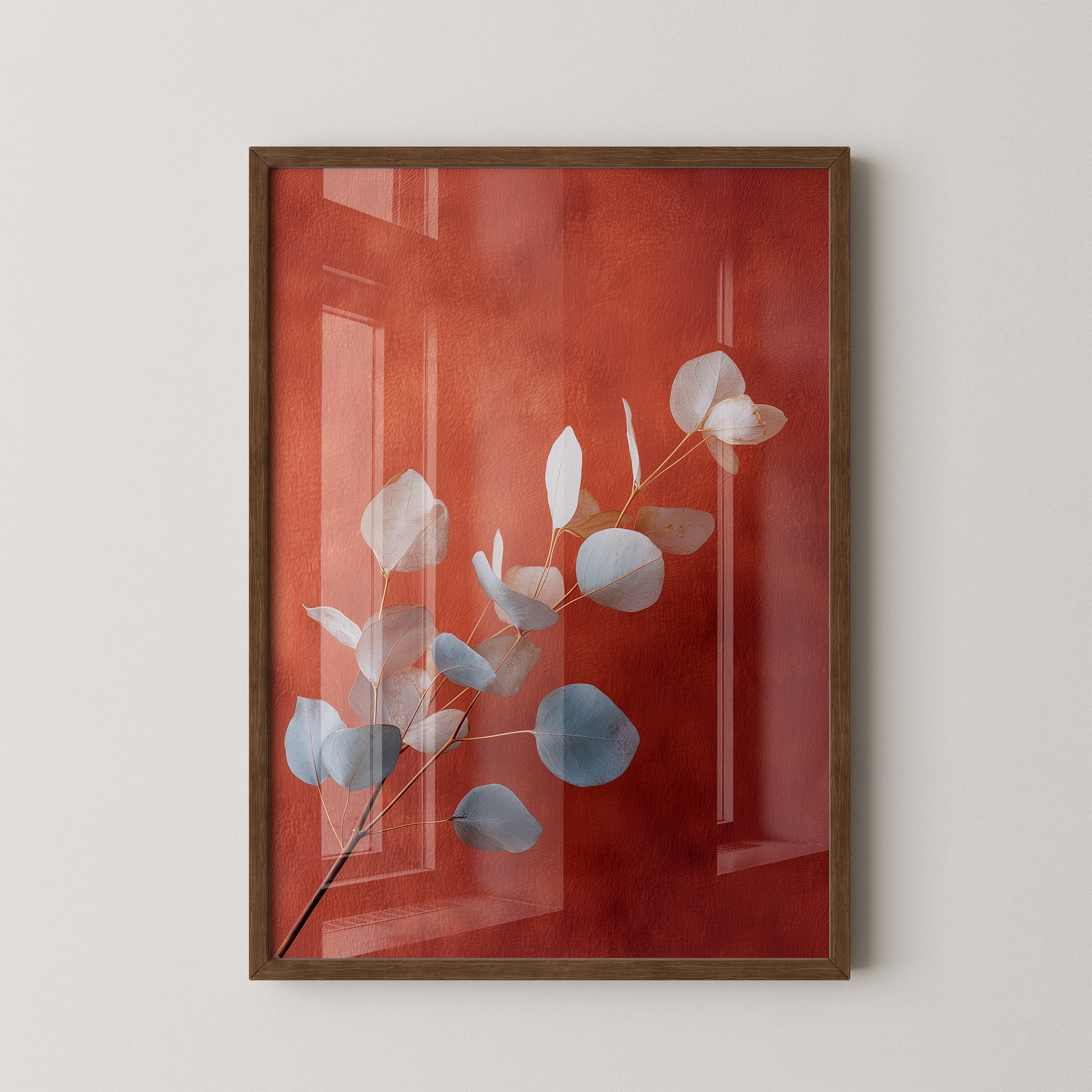 Eukalyptus rote Wand