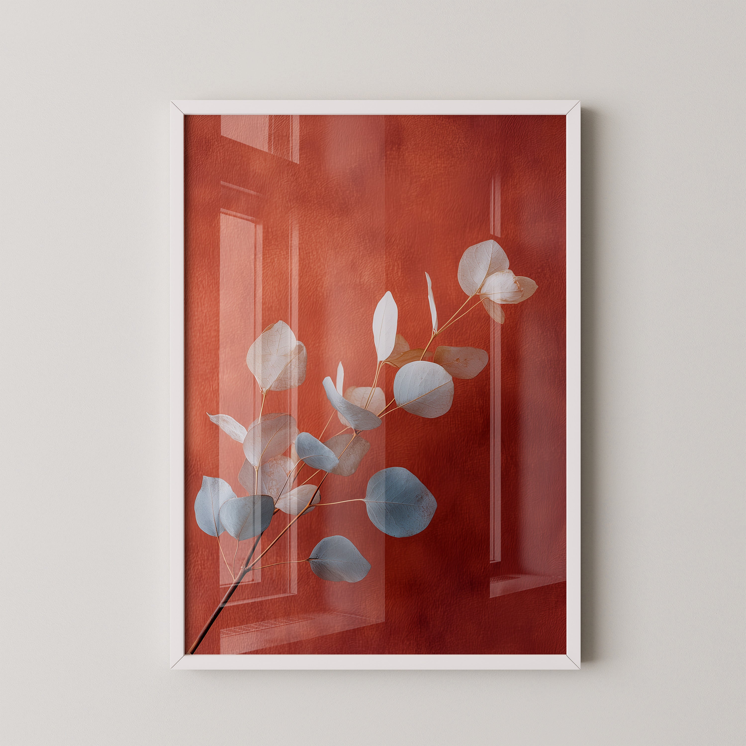 Eukalyptus rote Wand