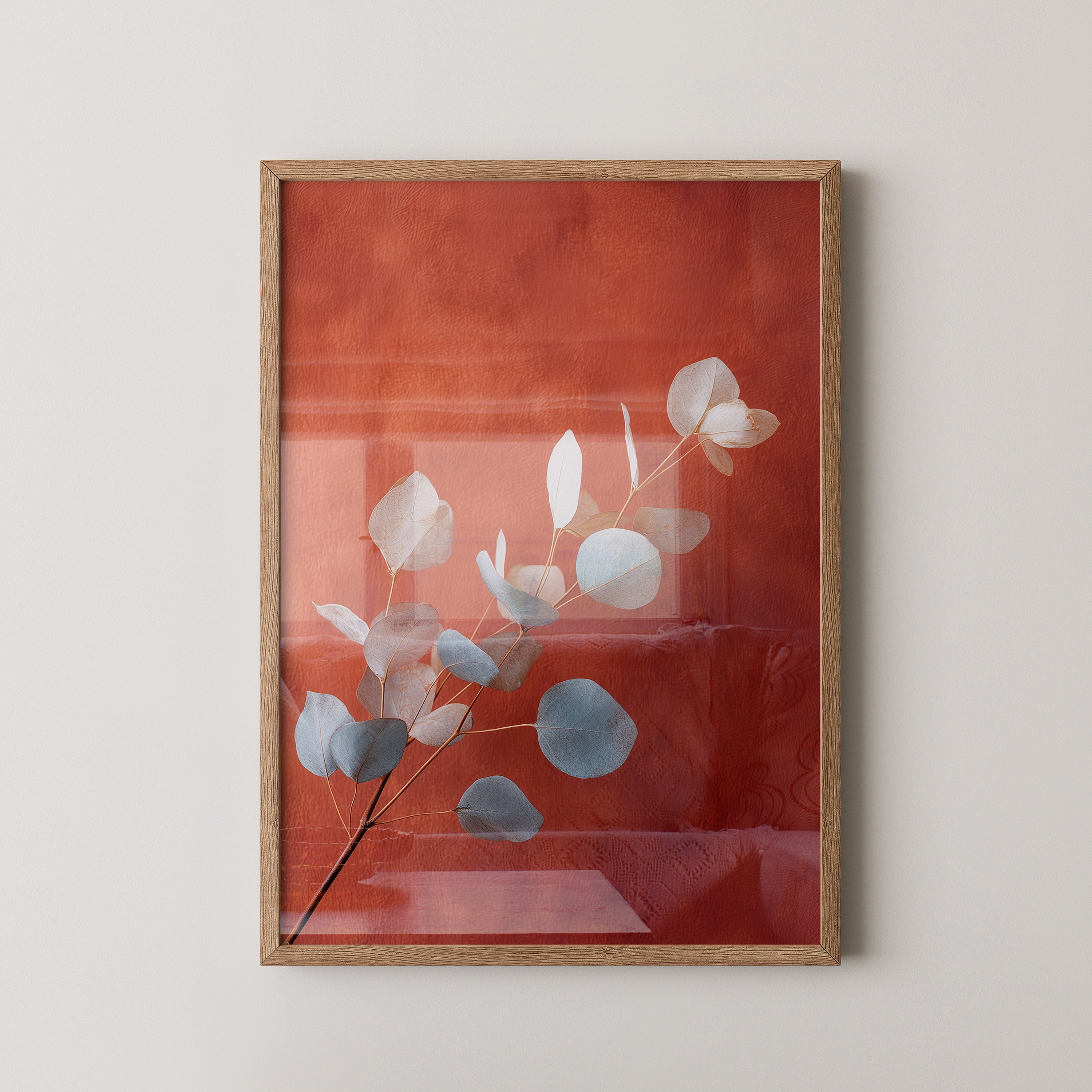 Eukalyptus rote Wand