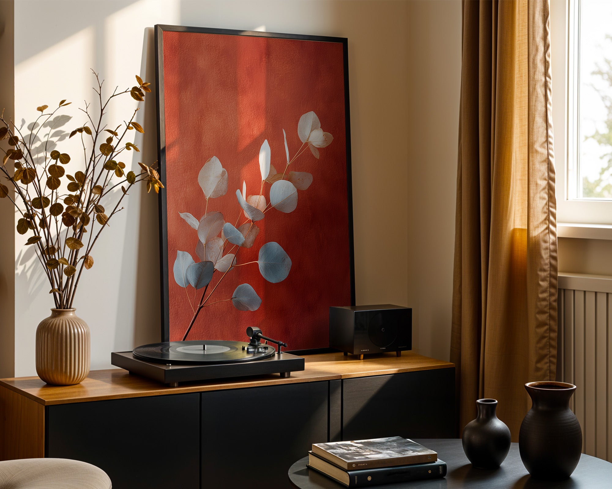 Eukalyptus rote Wand