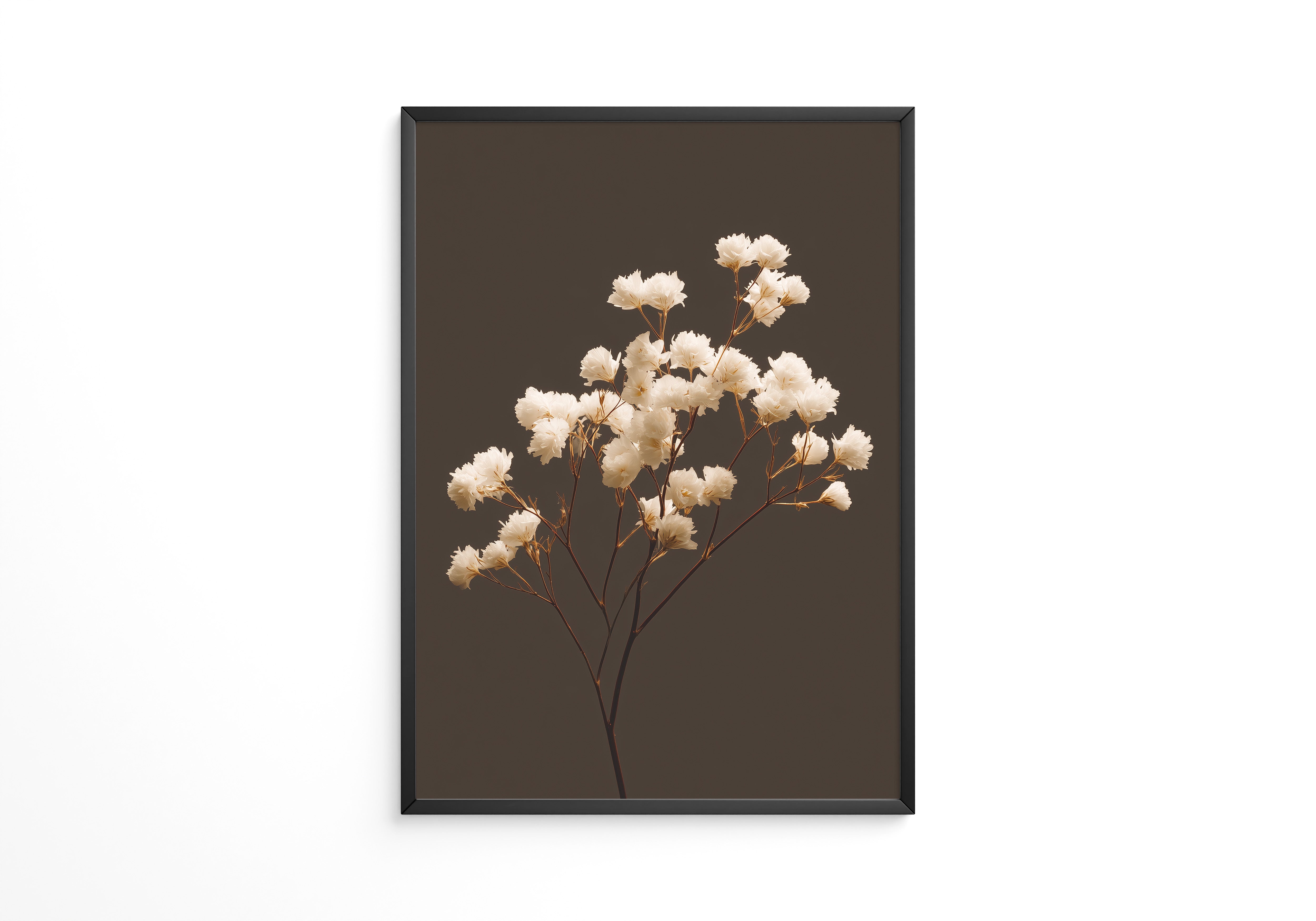 Blütenzweig Sepia