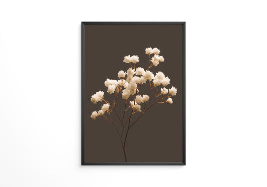 Blütenzweig Sepia