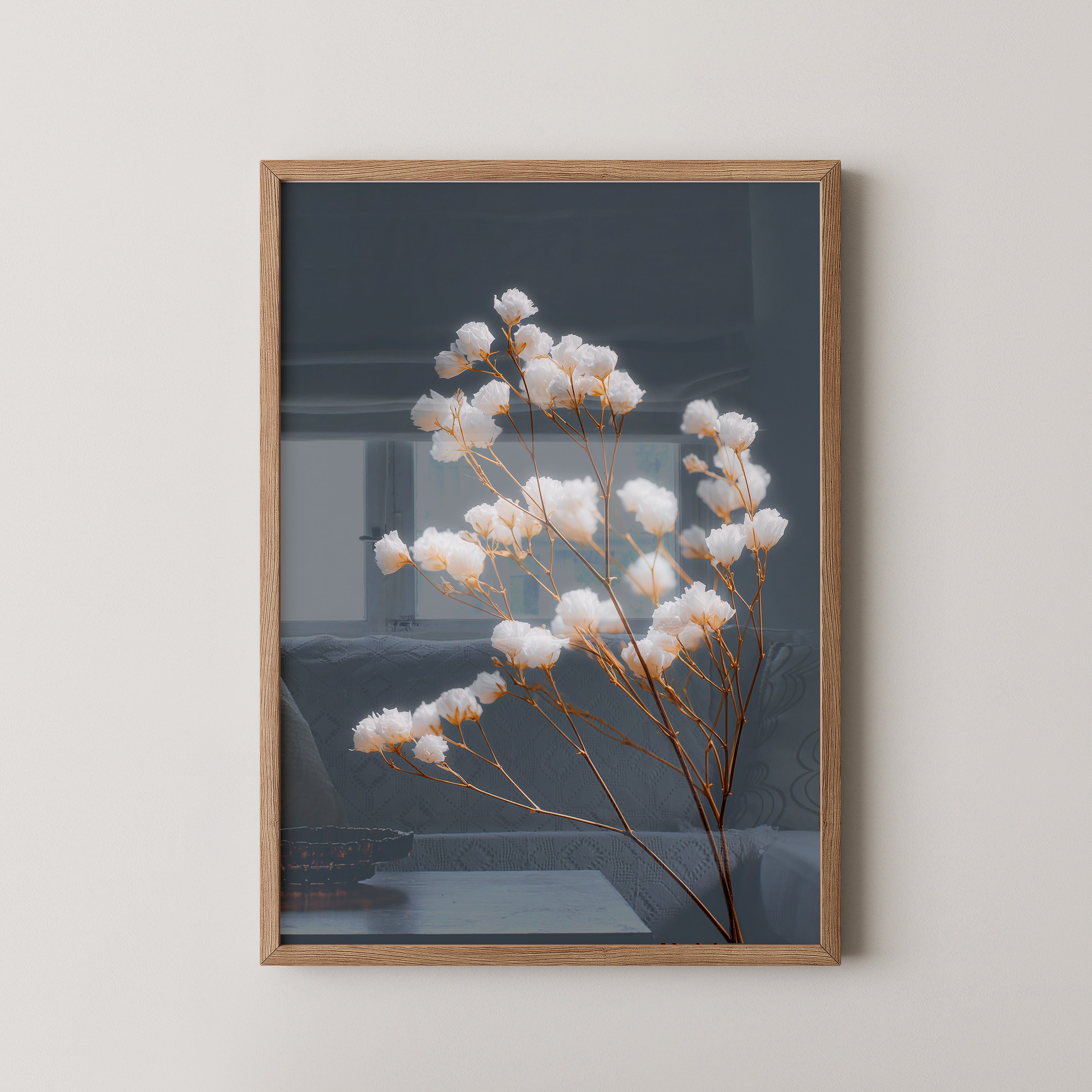 Blumen Zweige pastellfarben