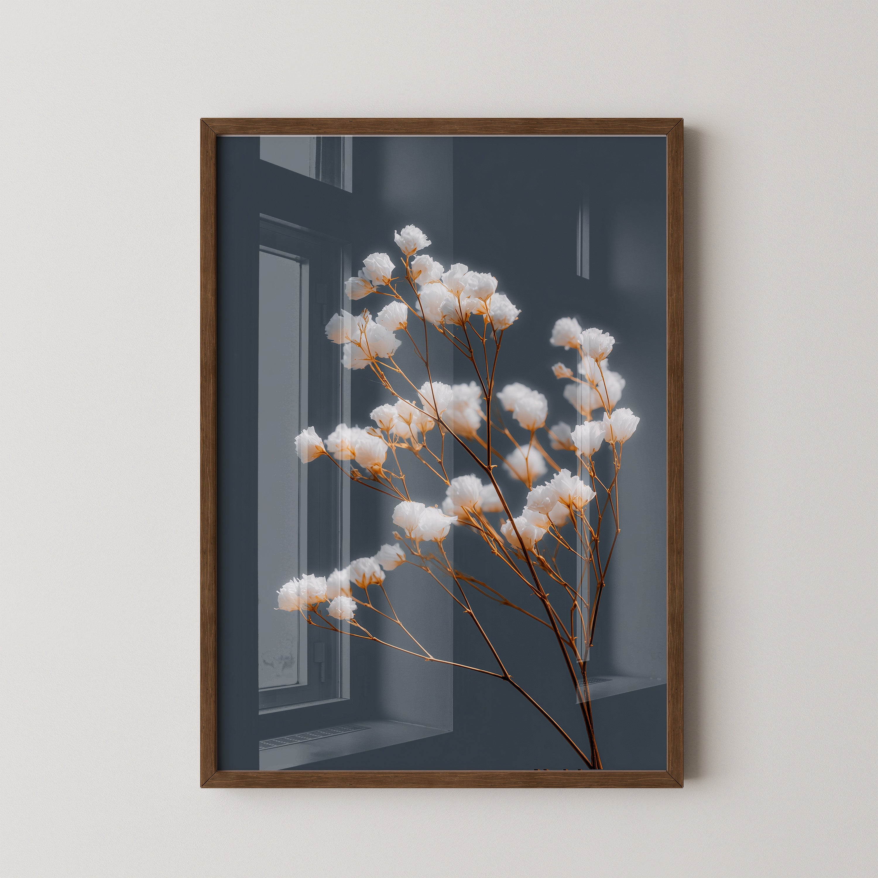 Blumen Zweige pastellfarben