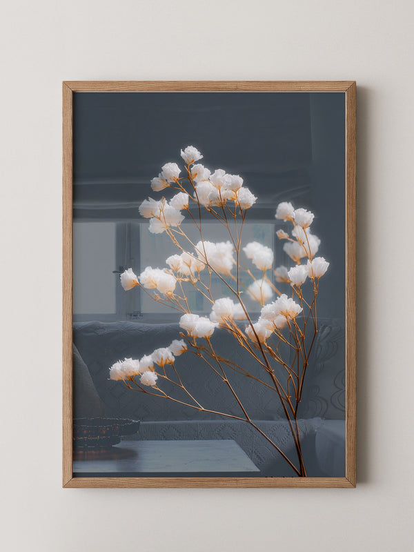 Blumen Zweige pastellfarben