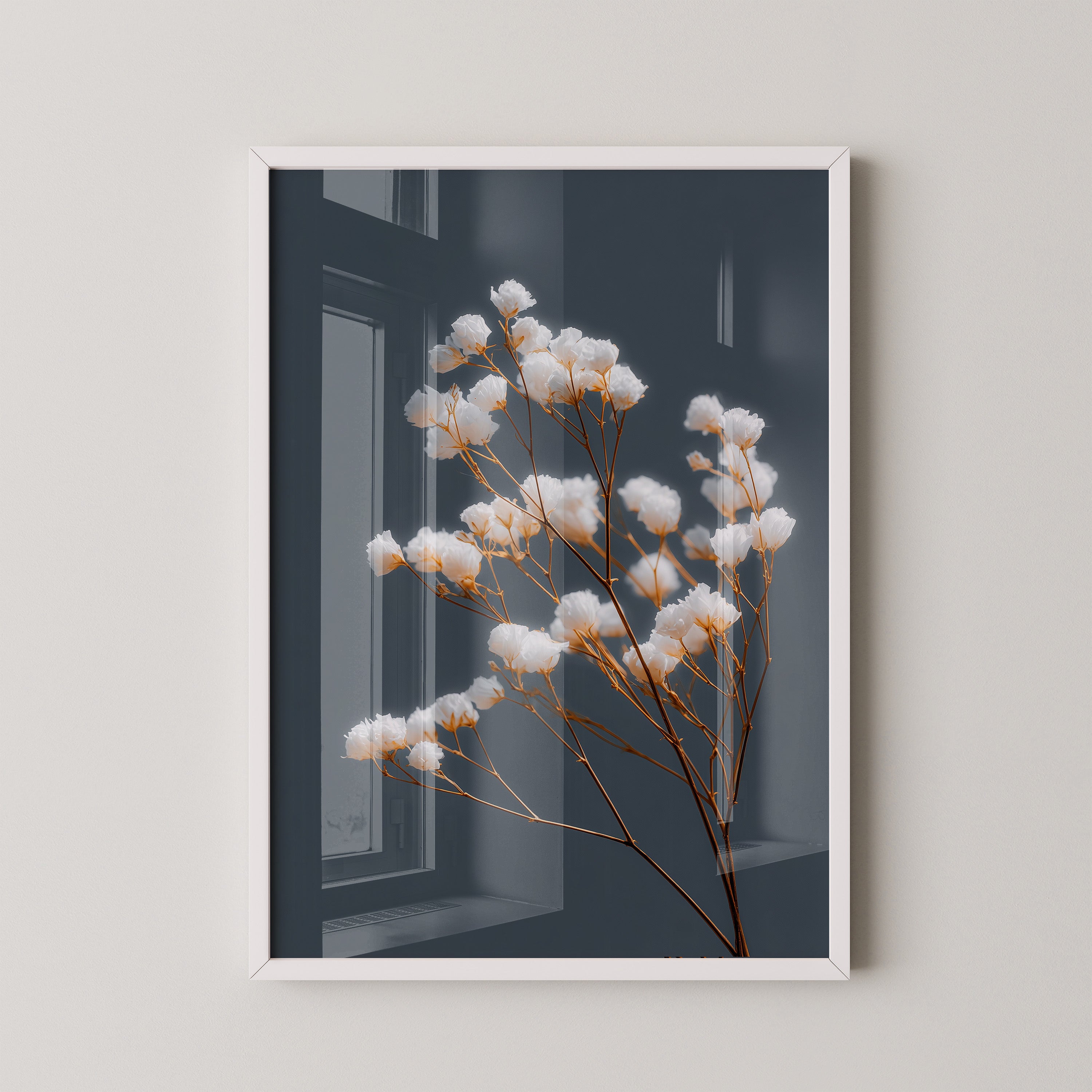 Blumen Zweige pastellfarben