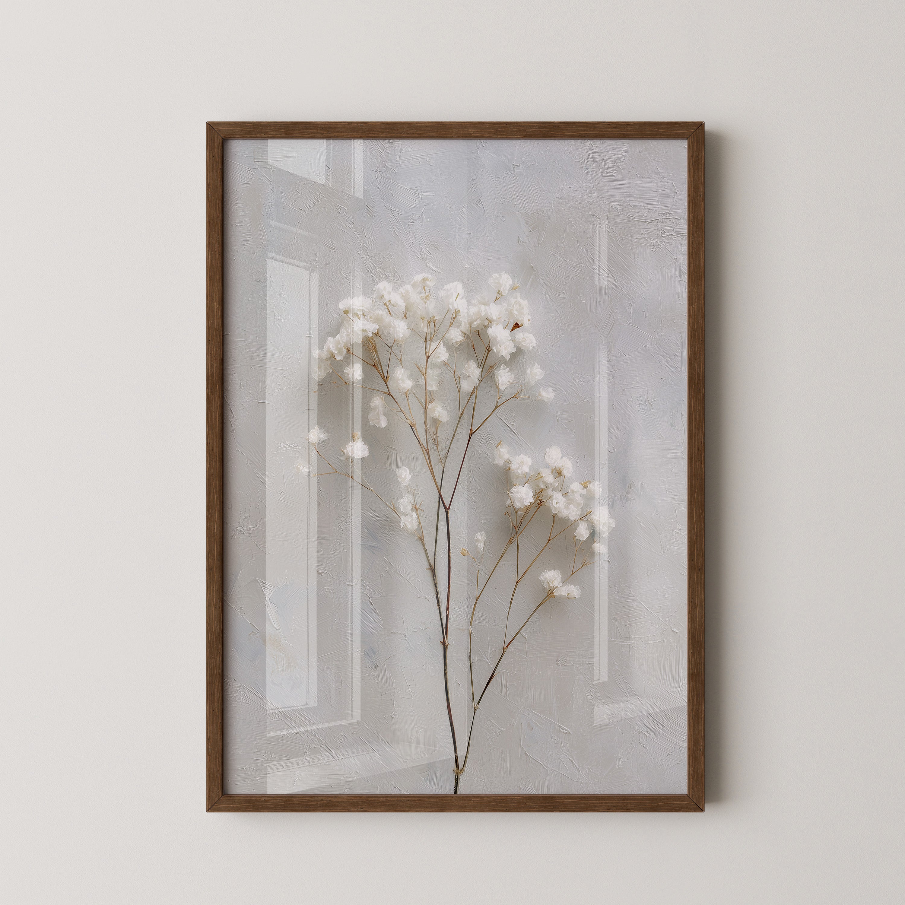 Gipskraut Zweige minimalistisch