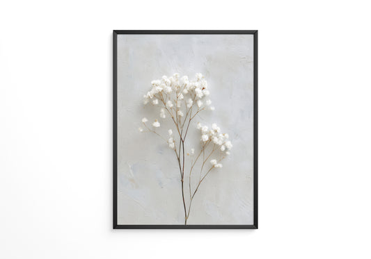 Gipskraut Zweige minimalistisch