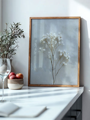 Gipskraut Zweige minimalistisch