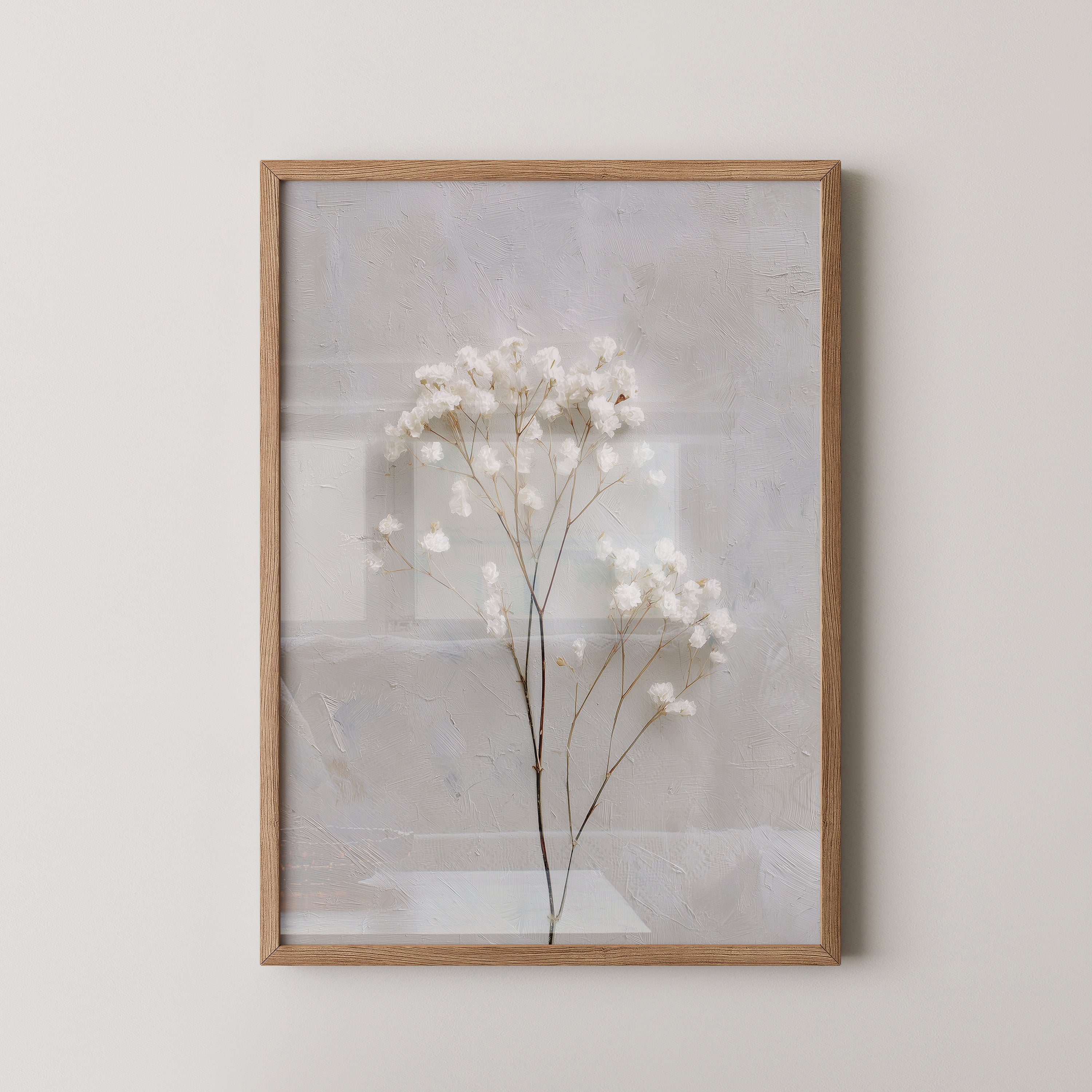 Gipskraut Zweige minimalistisch