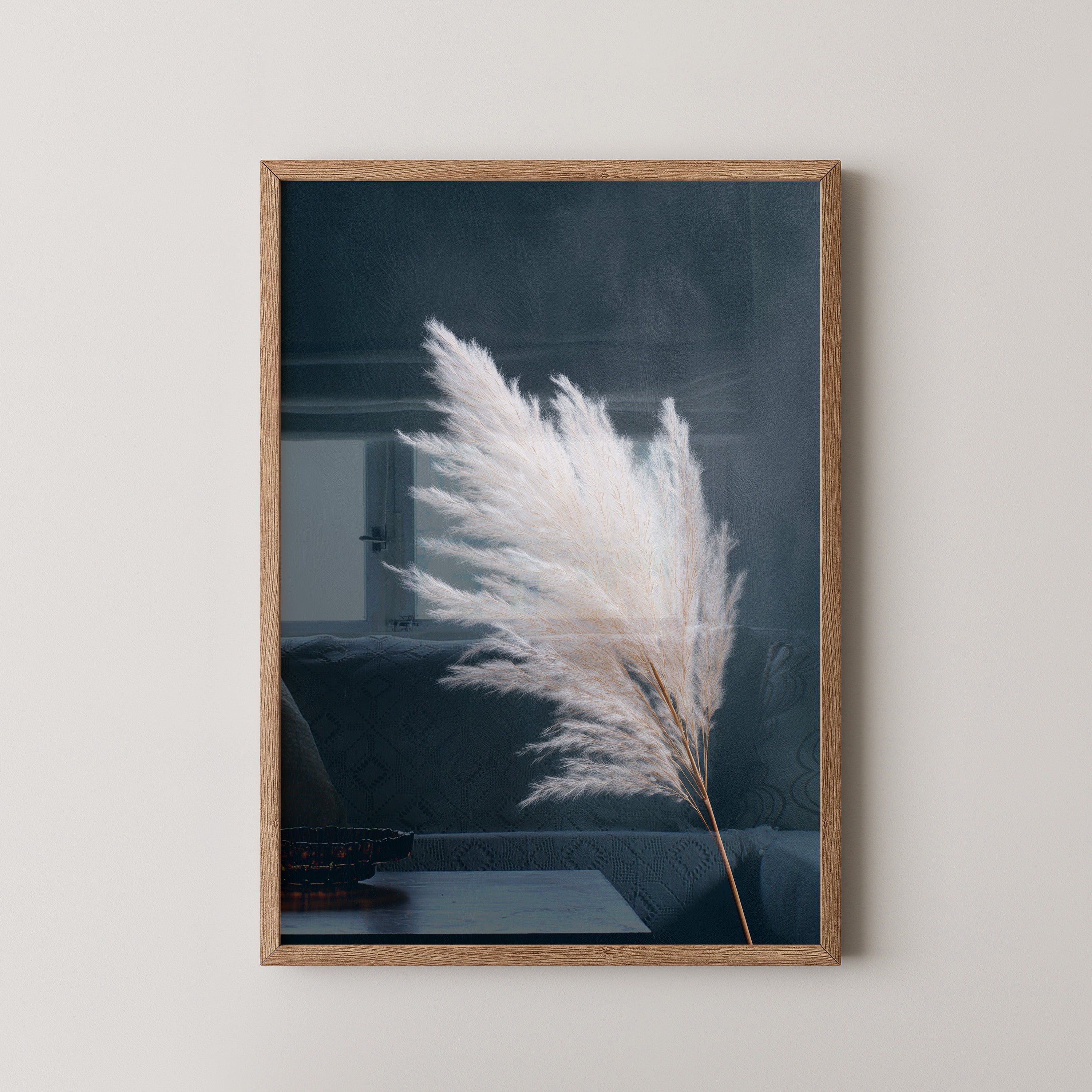 Pampasgras Eleganz Blau