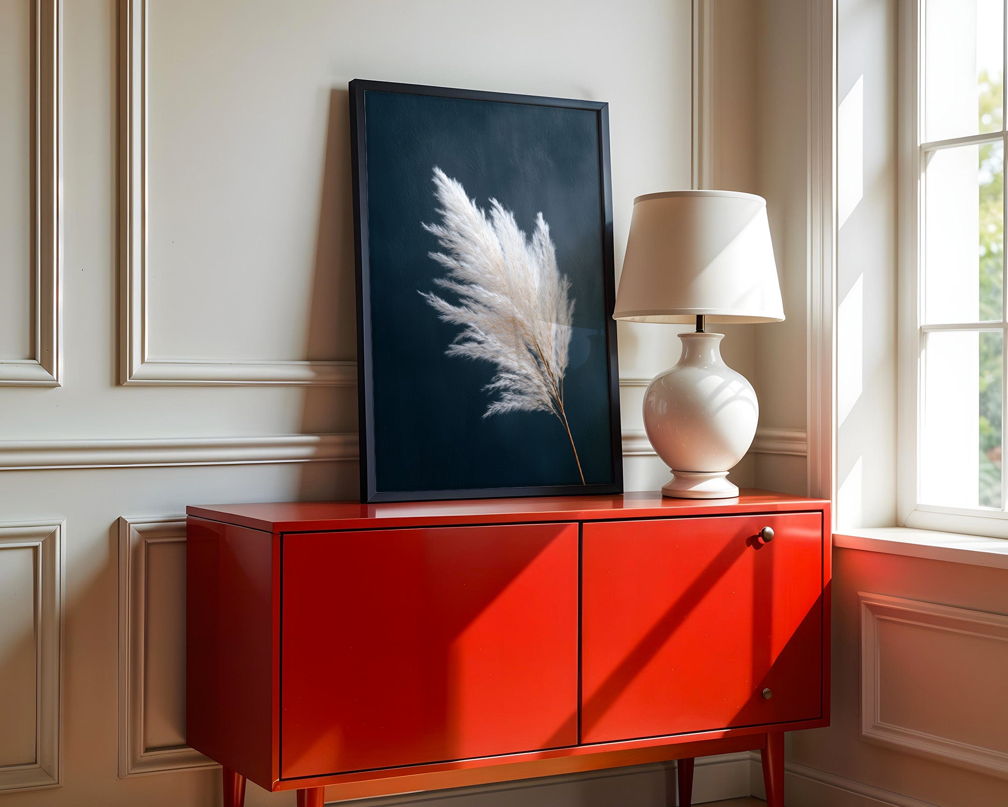 Pampasgras Eleganz Blau