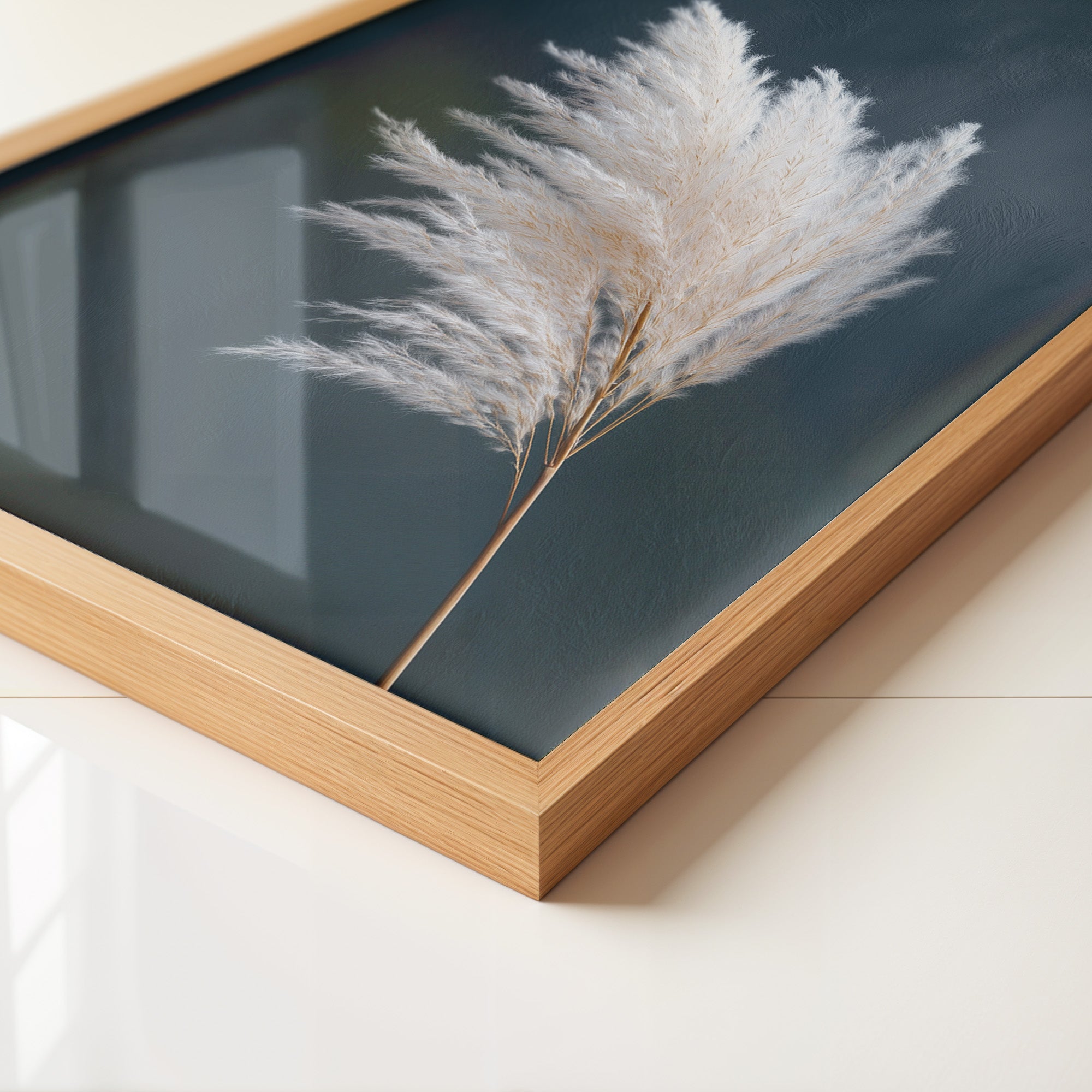 Pampasgras Eleganz Blau