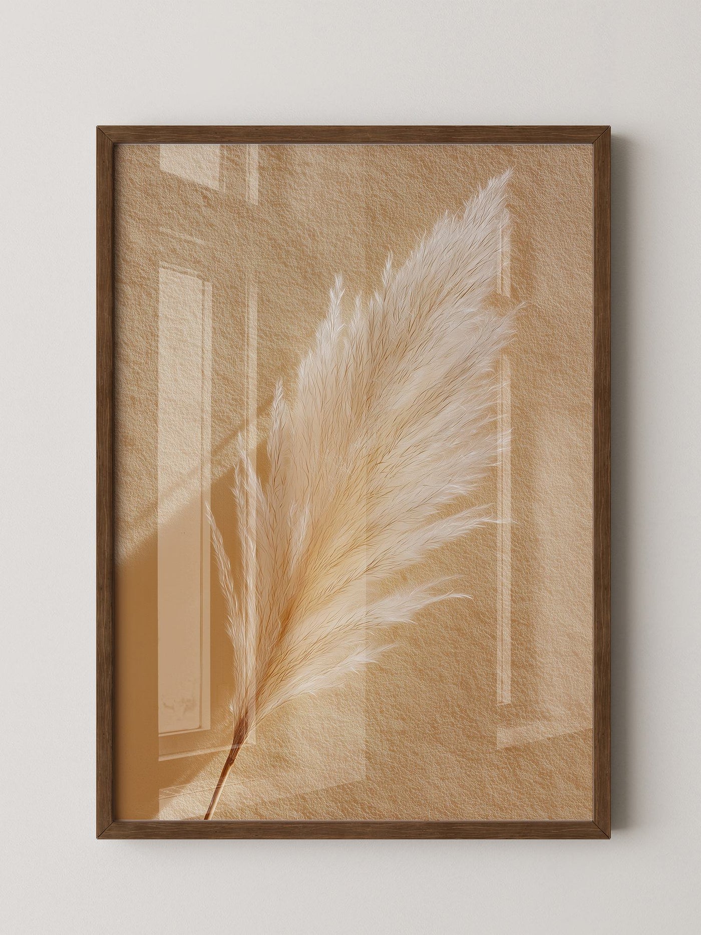 Pampasgras Beige Textur