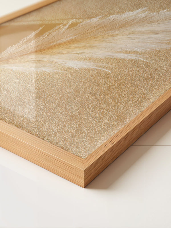 Pampasgras Beige Textur