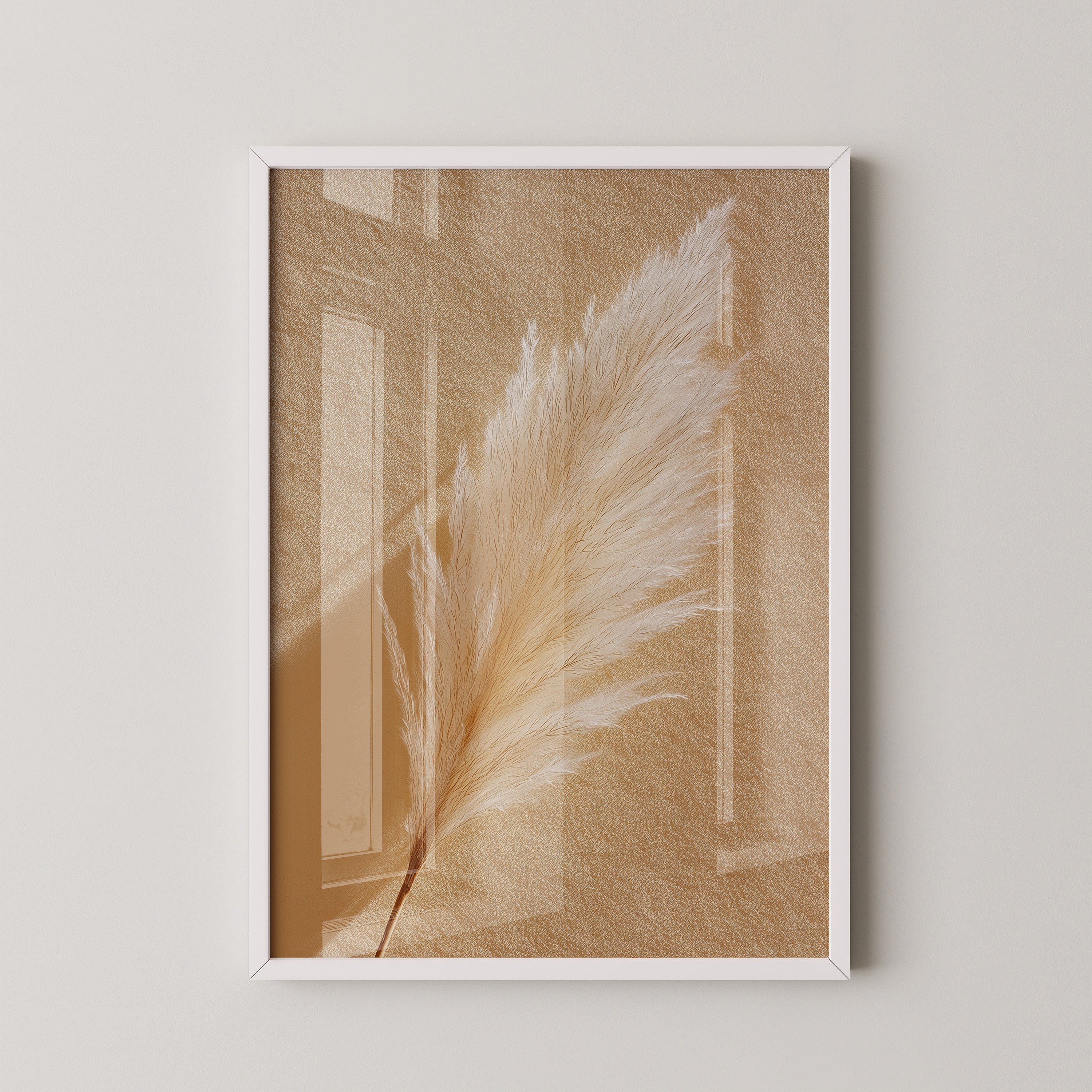 Pampasgras Beige Textur