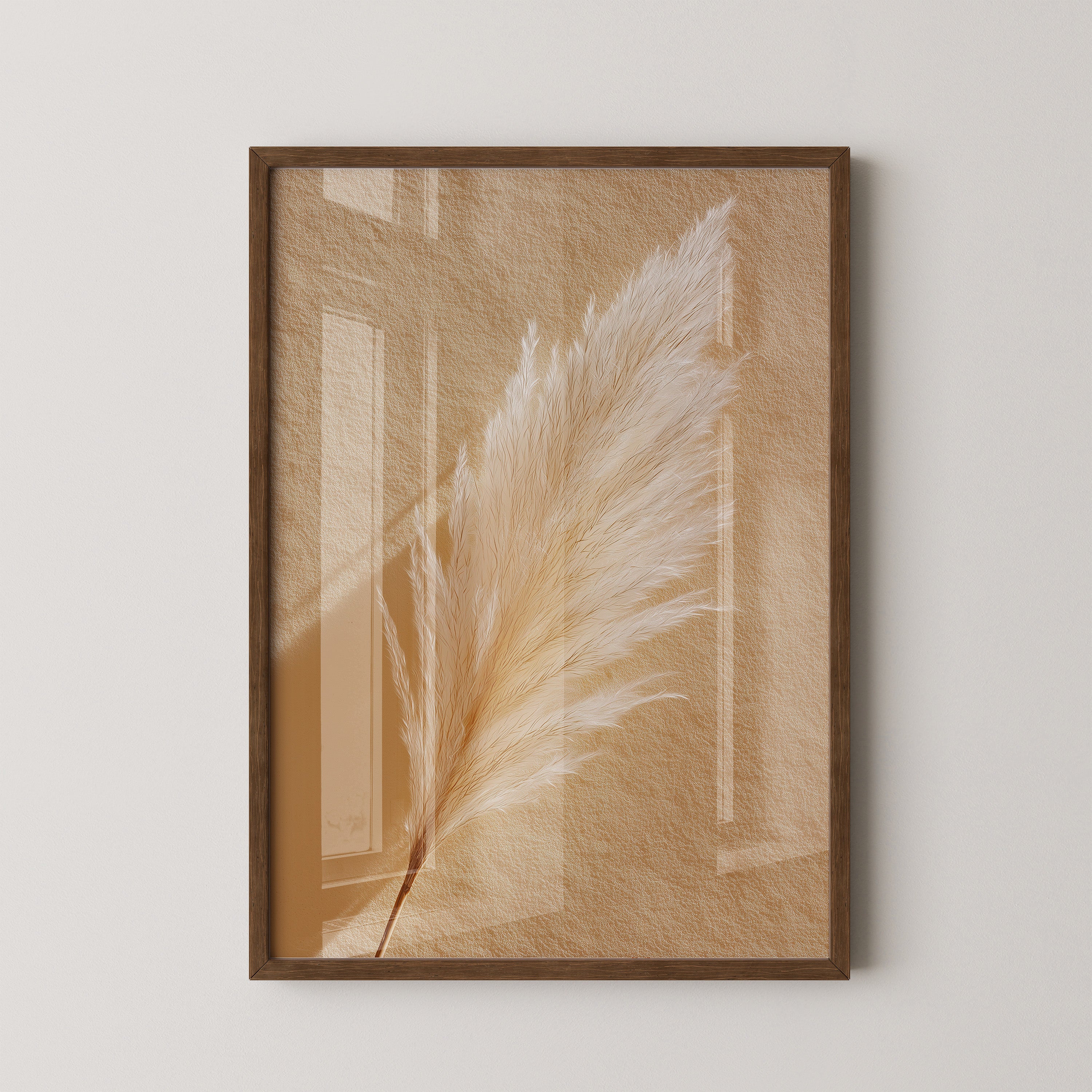 Pampasgras Beige Textur