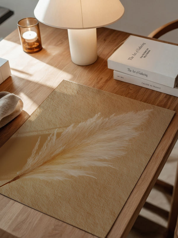 Pampasgras Beige Textur