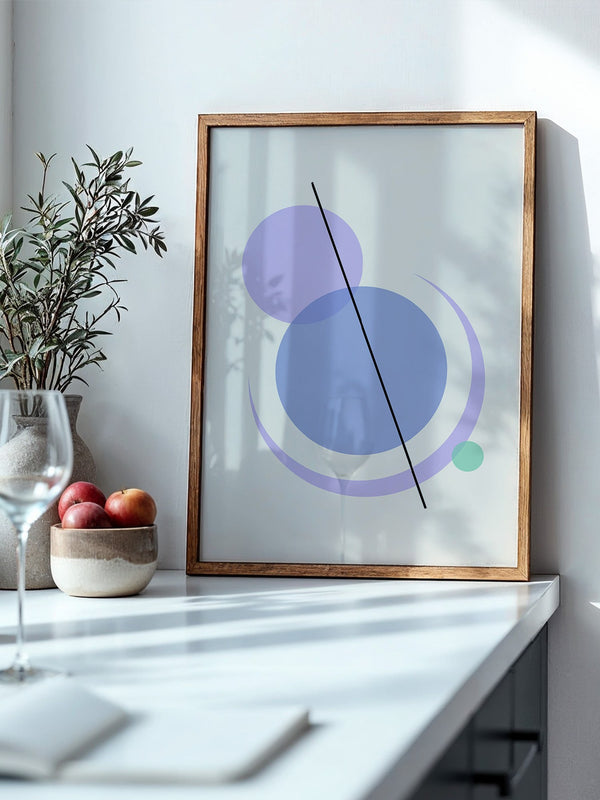 Kreise Pastell Linienkunst