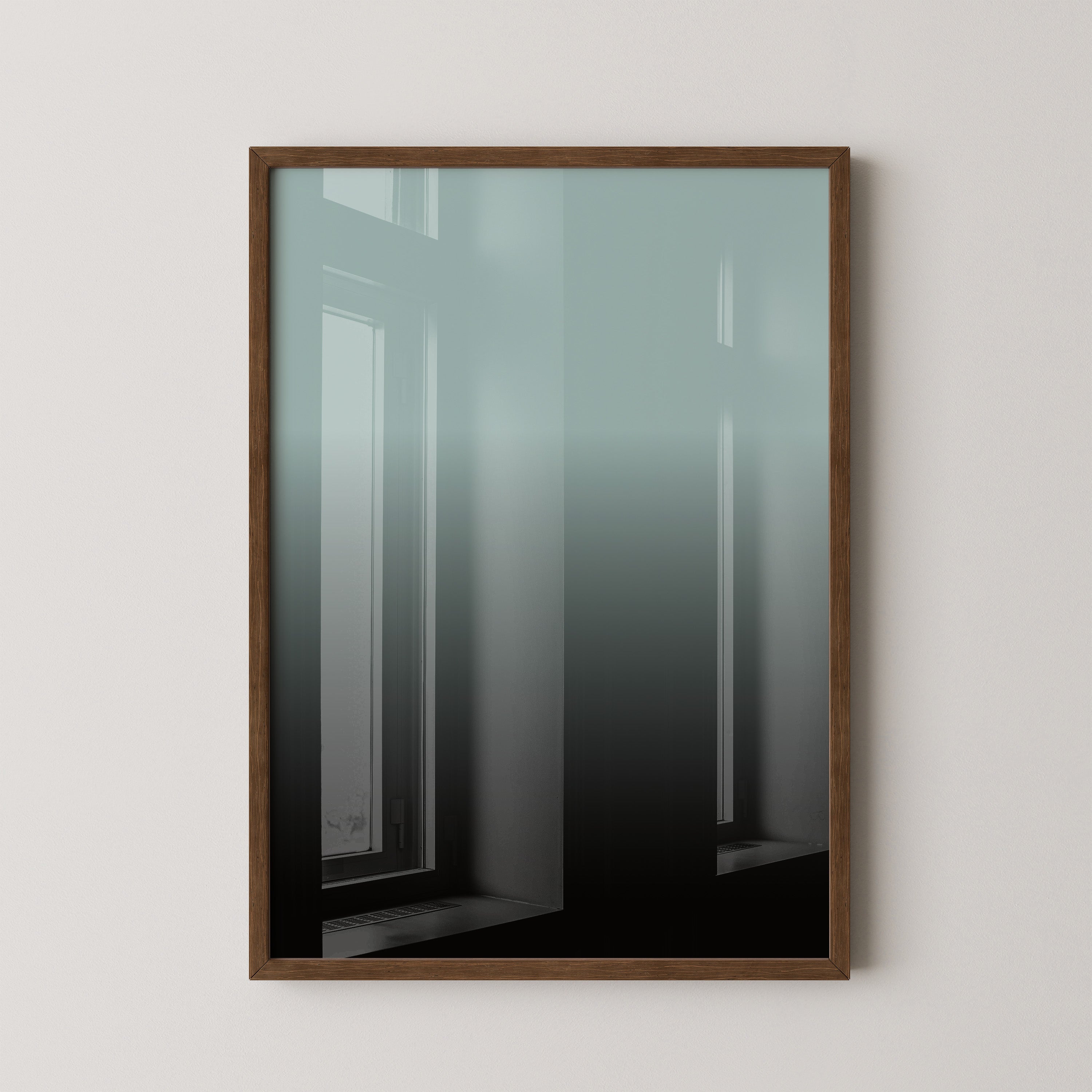 Grün-Türkis Farbverlauf sanft