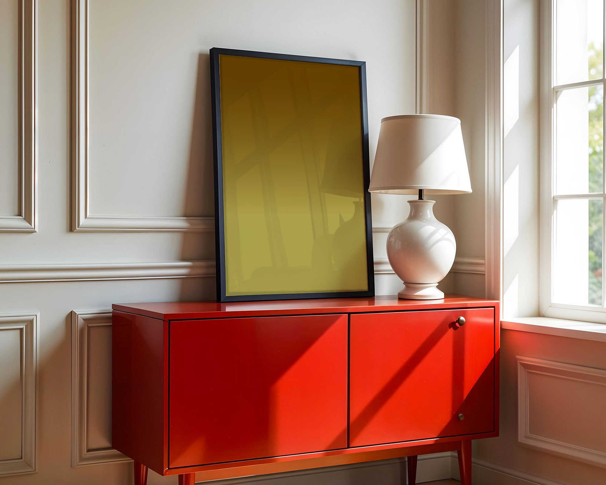 Braune Farbverlauf Minimalism