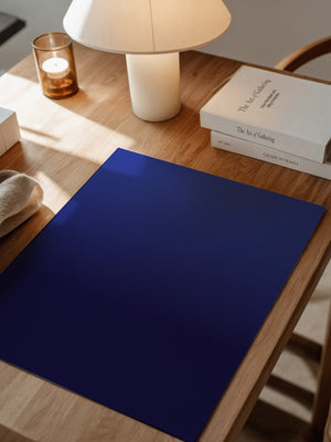Blauer Farbverlauf minimalistisch