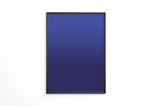 Blauer Farbverlauf minimalistisch