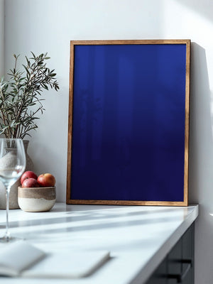 Blauer Farbverlauf minimalistisch