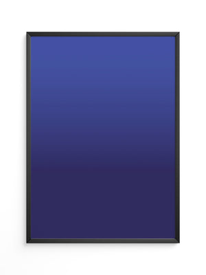 Blauer Farbverlauf minimalistisch