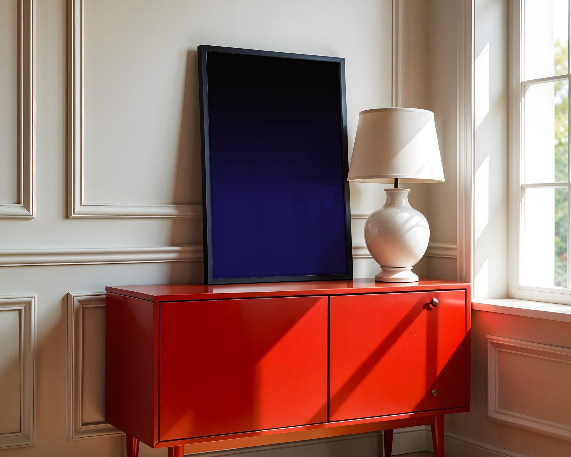 Dunkler Himmel Farbverlauf