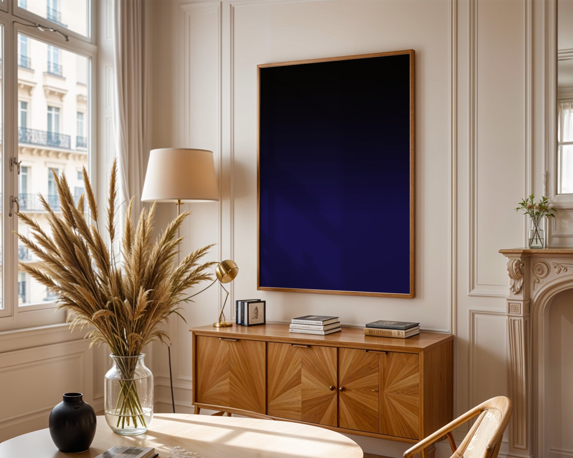 Dunkler Himmel Farbverlauf