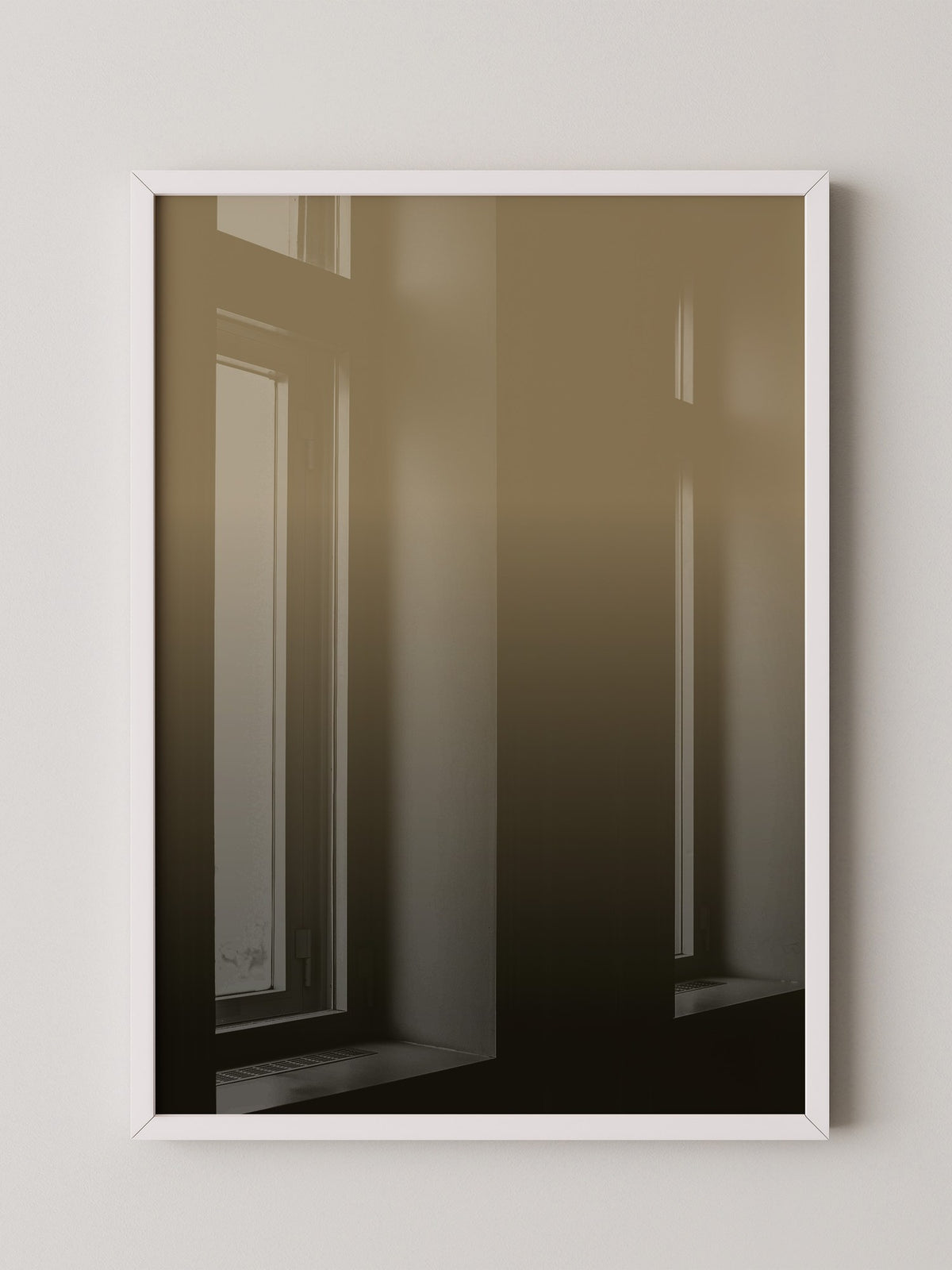 Brauner Farbverlauf minimalistisch