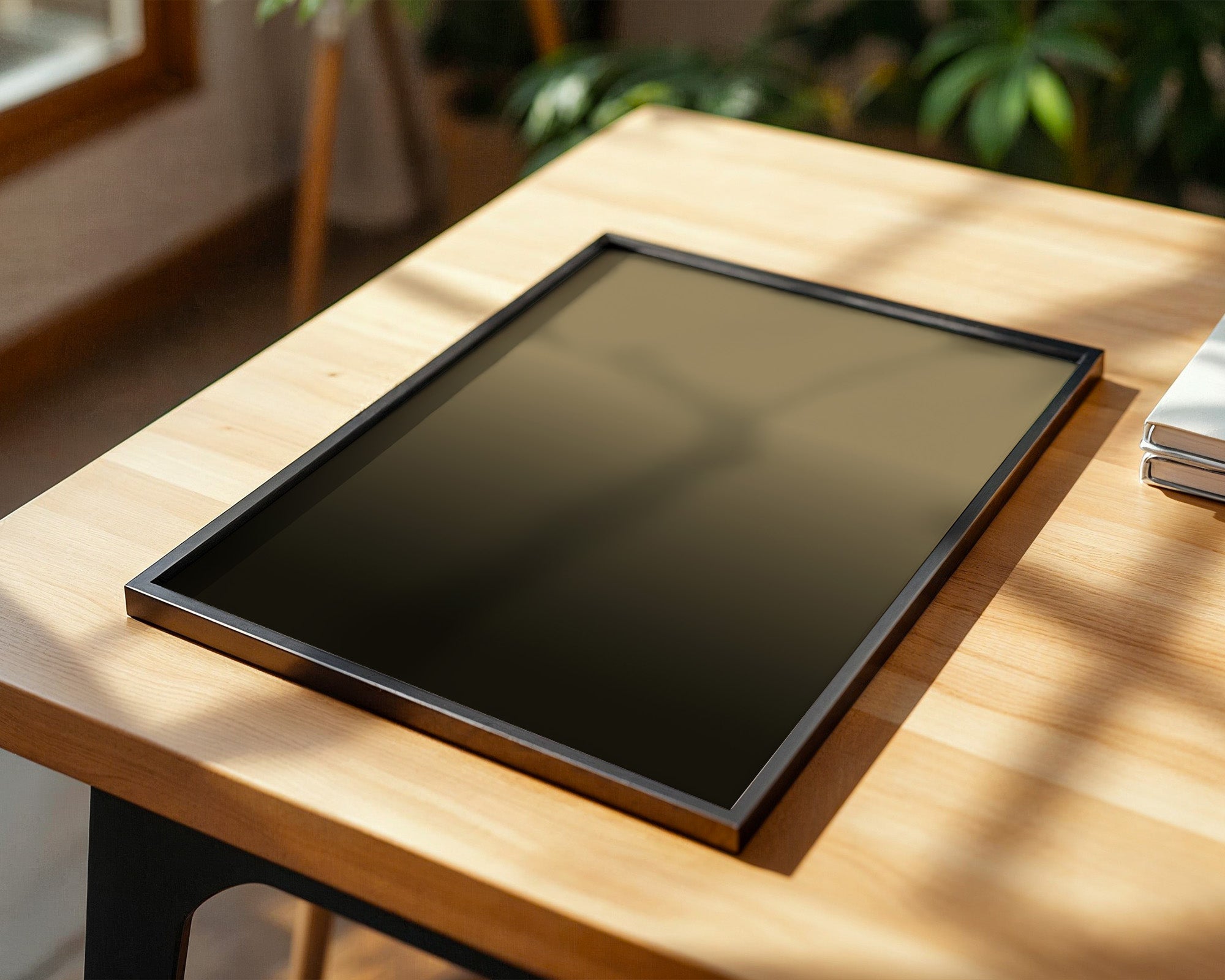 Brauner Farbverlauf minimalistisch