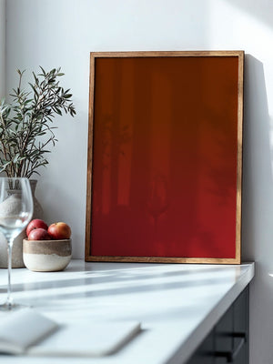Verlauf Braun Rot Pastell