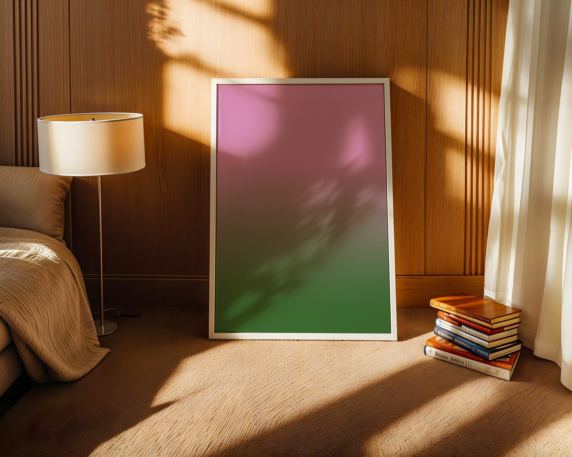 Farbverlauf Rosa Grün Pastell