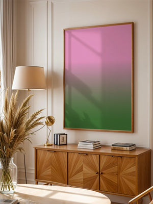 Farbverlauf Rosa Grün Pastell