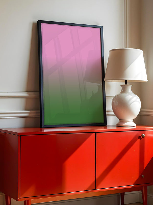 Farbverlauf Rosa Grün Pastell