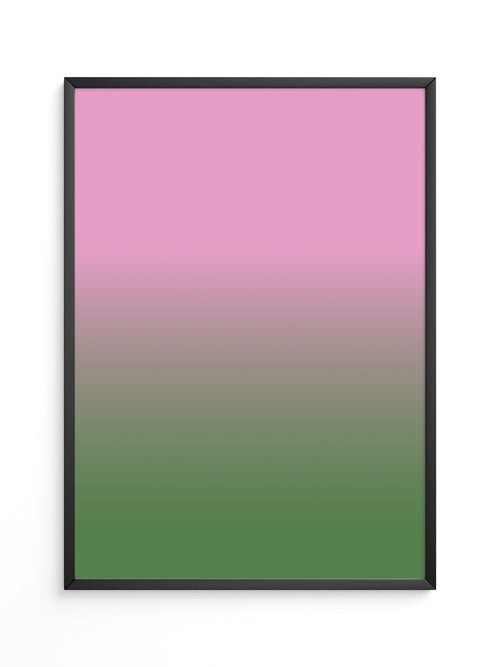Farbverlauf Rosa Grün Pastell