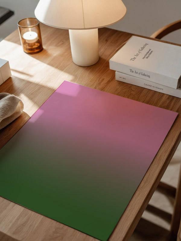 Farbverlauf Rosa Grün Pastell