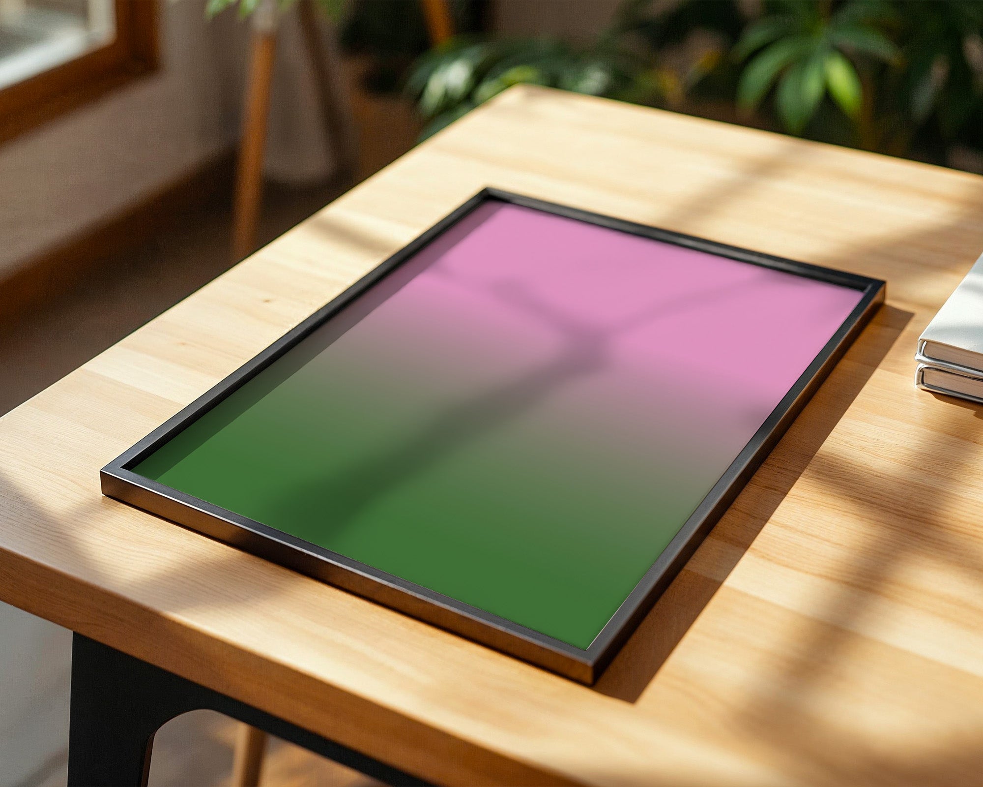 Farbverlauf Rosa Grün Pastell