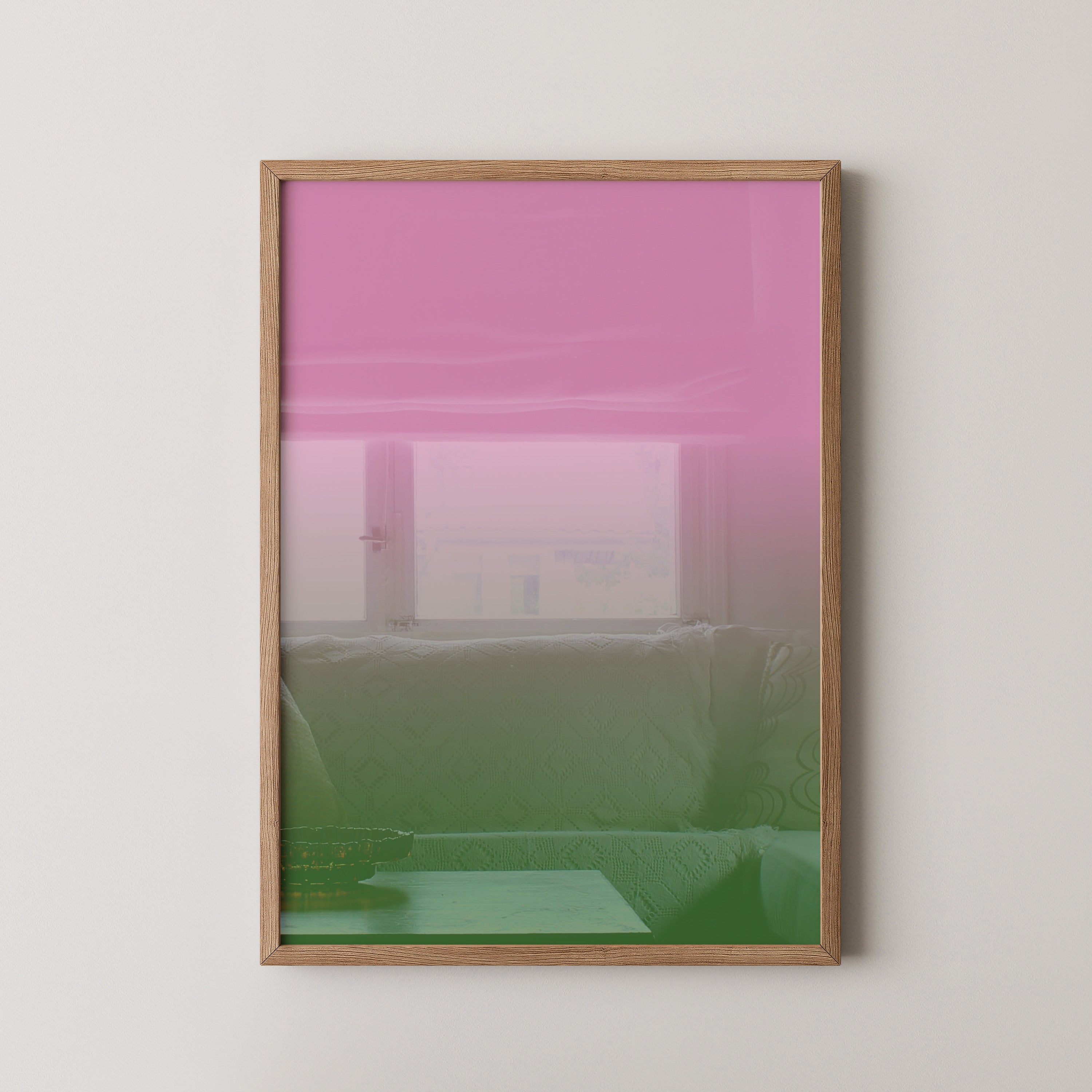 Farbverlauf Rosa Grün Pastell